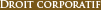 Droit corporatif